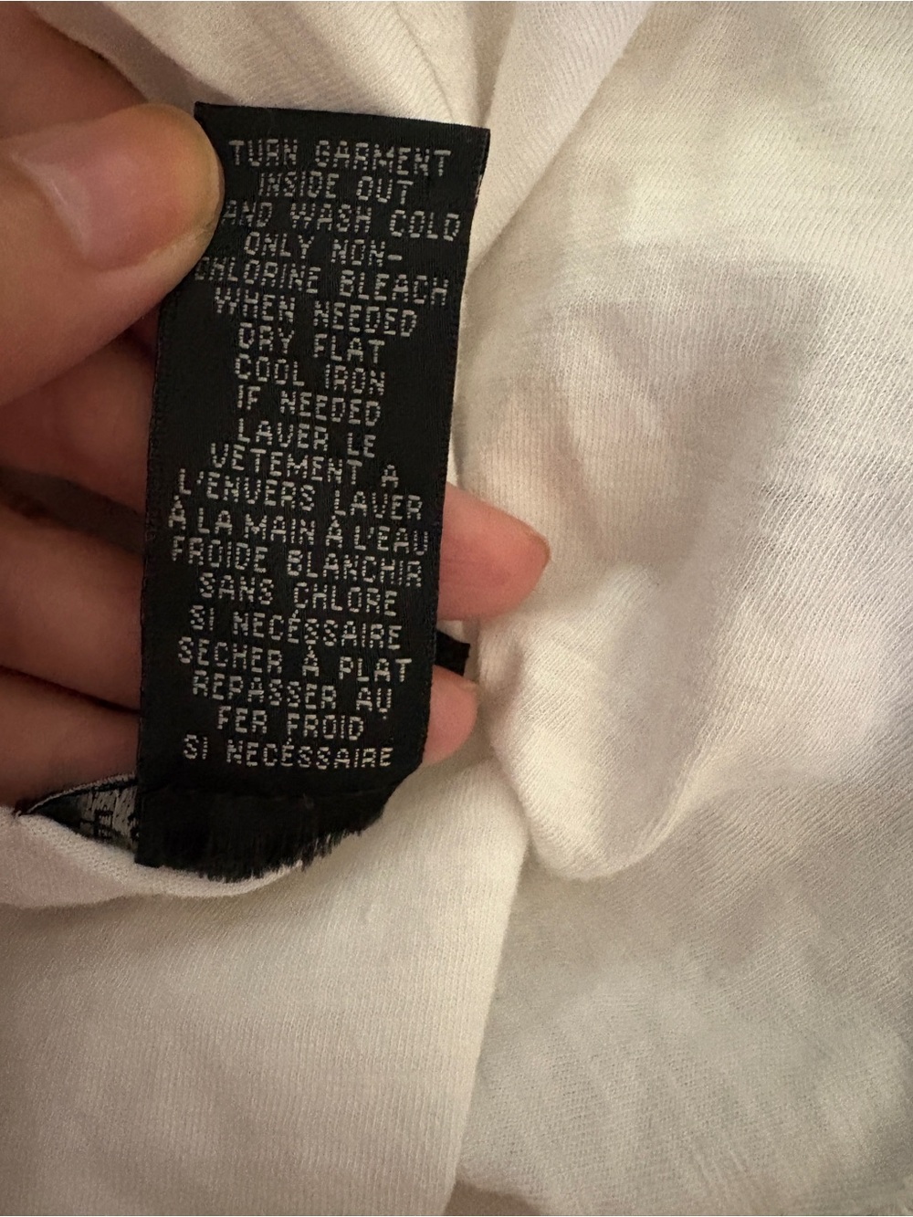 Design History White Ruffle Sleeve Tee - Picture 5 of 5
